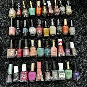 Assorted Nail Polish Collection